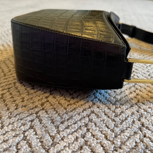 DeMellier BERGEN BAG - CROC EFFECT BLACK - Picture 10 of 13